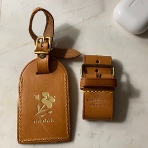 Vintage Louis Vuitton Large Luggage Tag